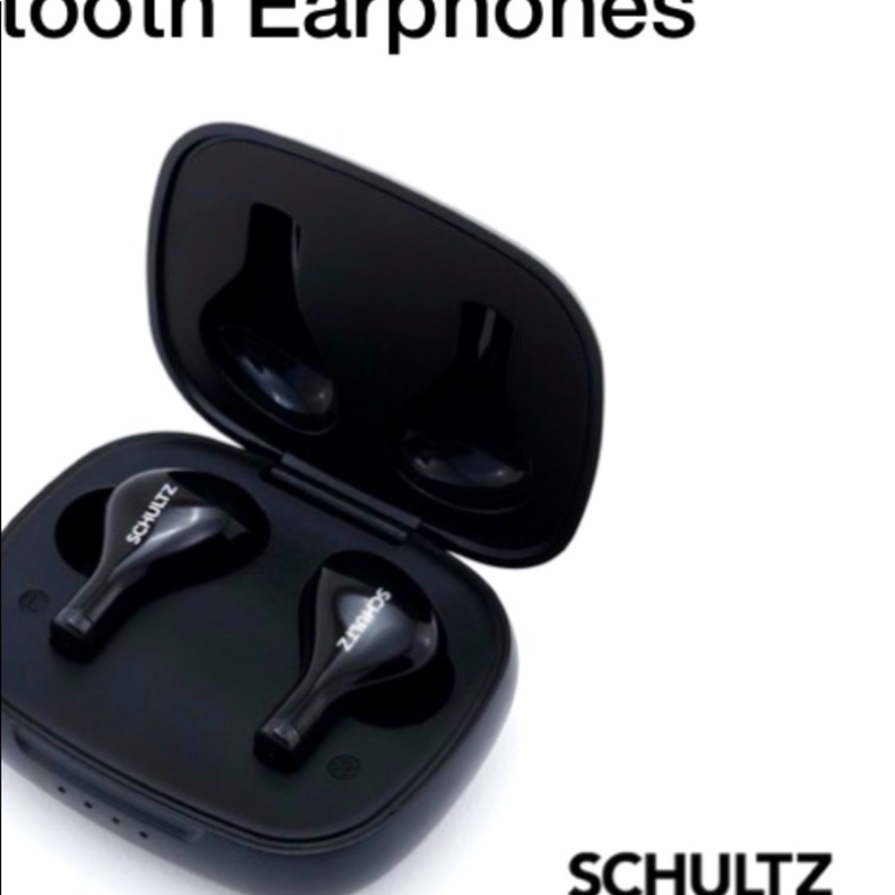 Black Bluetooth Earbuds
